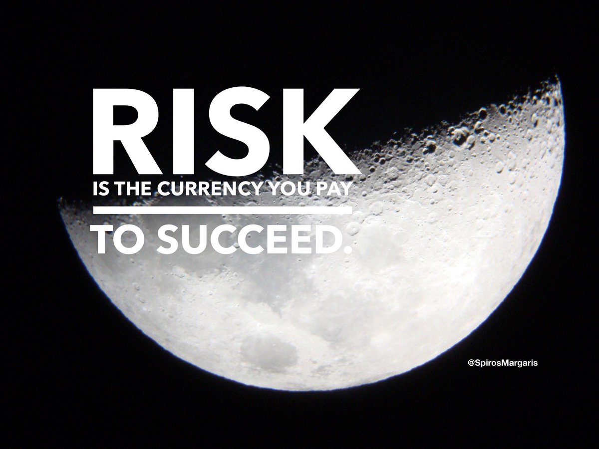 SpirosMargaris's tweet photo. You want to be a #startup entrepreneur, then always remember

"Risk is the Currency You Pay to Succeed."

#Fintech https://t.co/OxyFtaL4rL