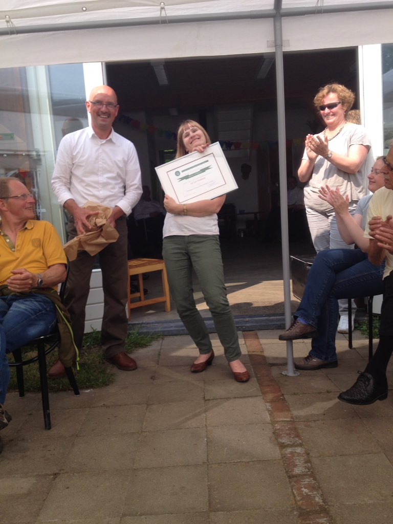 Marita Flikkema benoemd tot Lid van Verdienste van <a href="/dorpennatuur/">Dorp en Natuur</a>