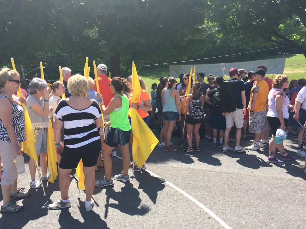 Kevin S - All 640 marchers are here.