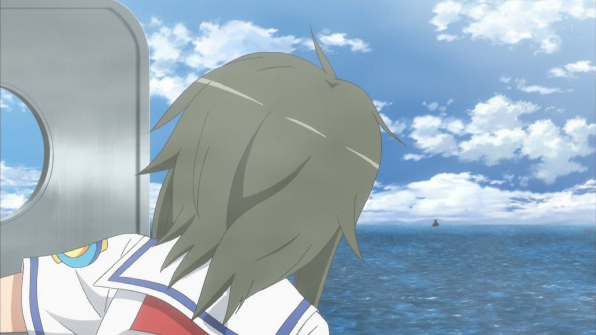 ハイスクール フリート 第8話 比叡でピンチ 感想 お見事 こういう頭脳戦が見たかった
