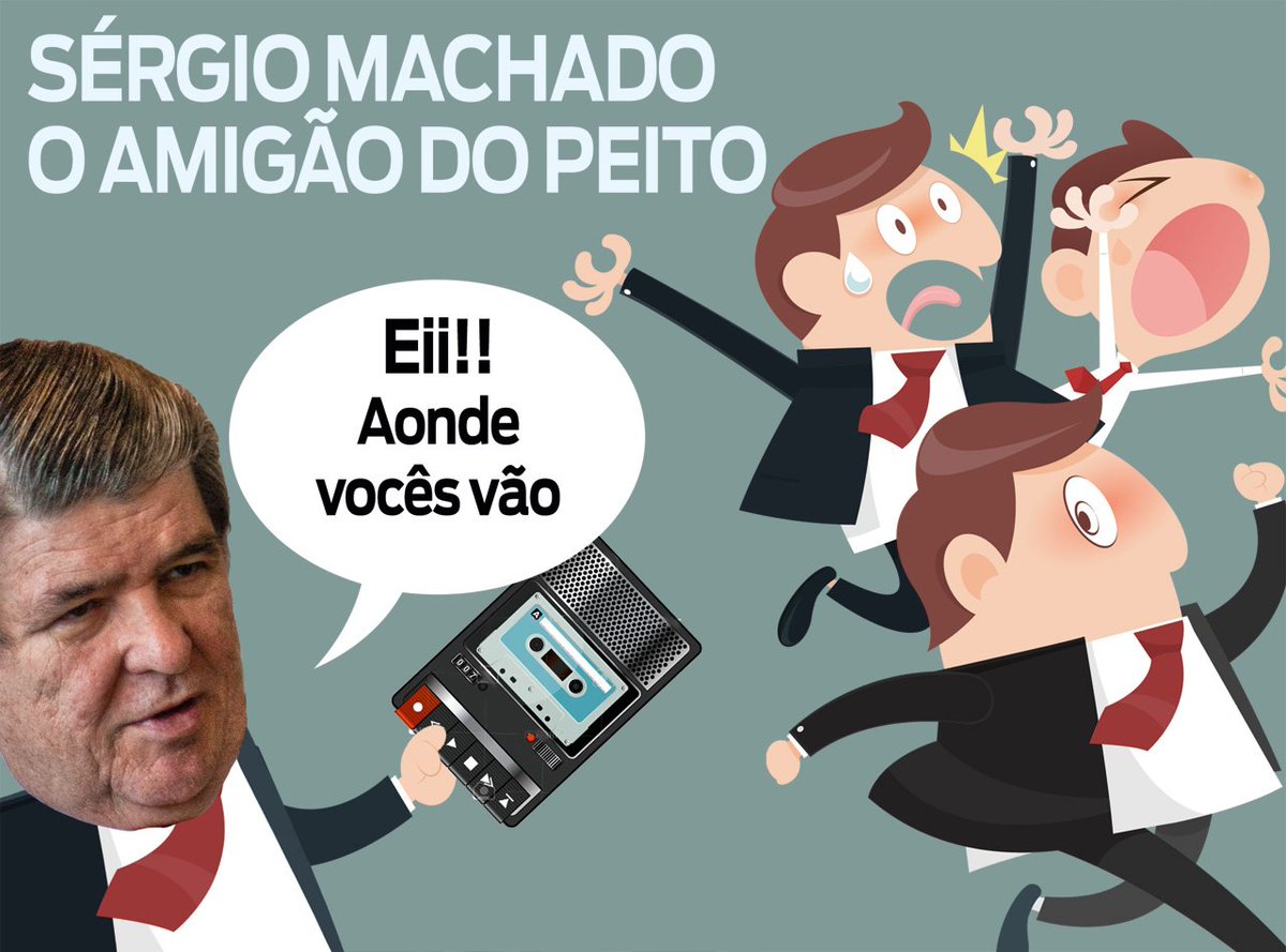 Resultado de imagem para sergio machado charges