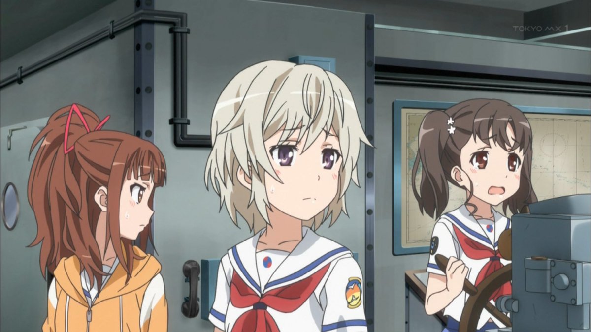 ハイスクール フリート 第8話 比叡でピンチ 感想 お見事 こういう頭脳戦が見たかった
