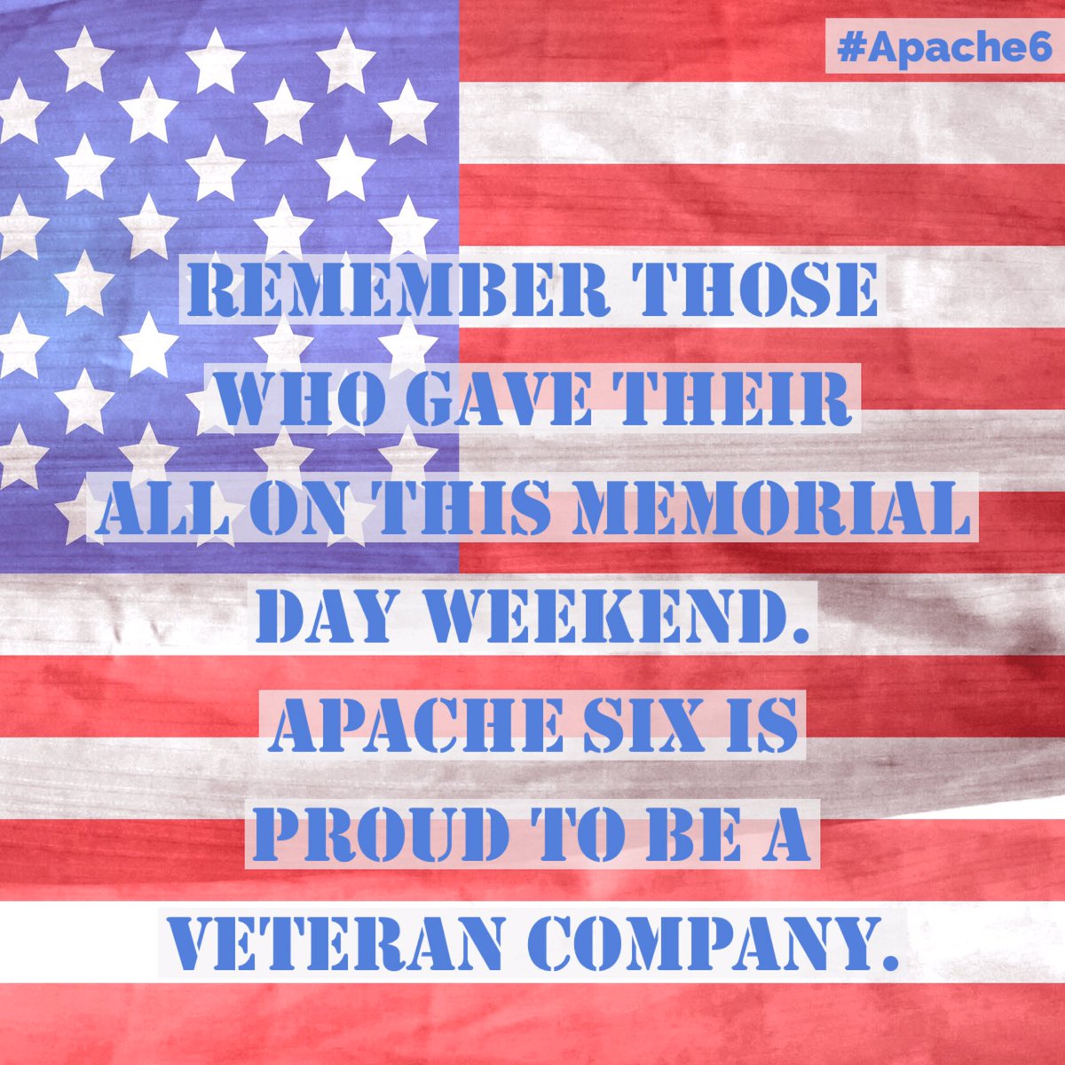 Apacheteam6's tweet image. Have a great weekend everyone, remember why you got a long weekend. 👏 #MemorialDayWeekend #Veterans #Apache6