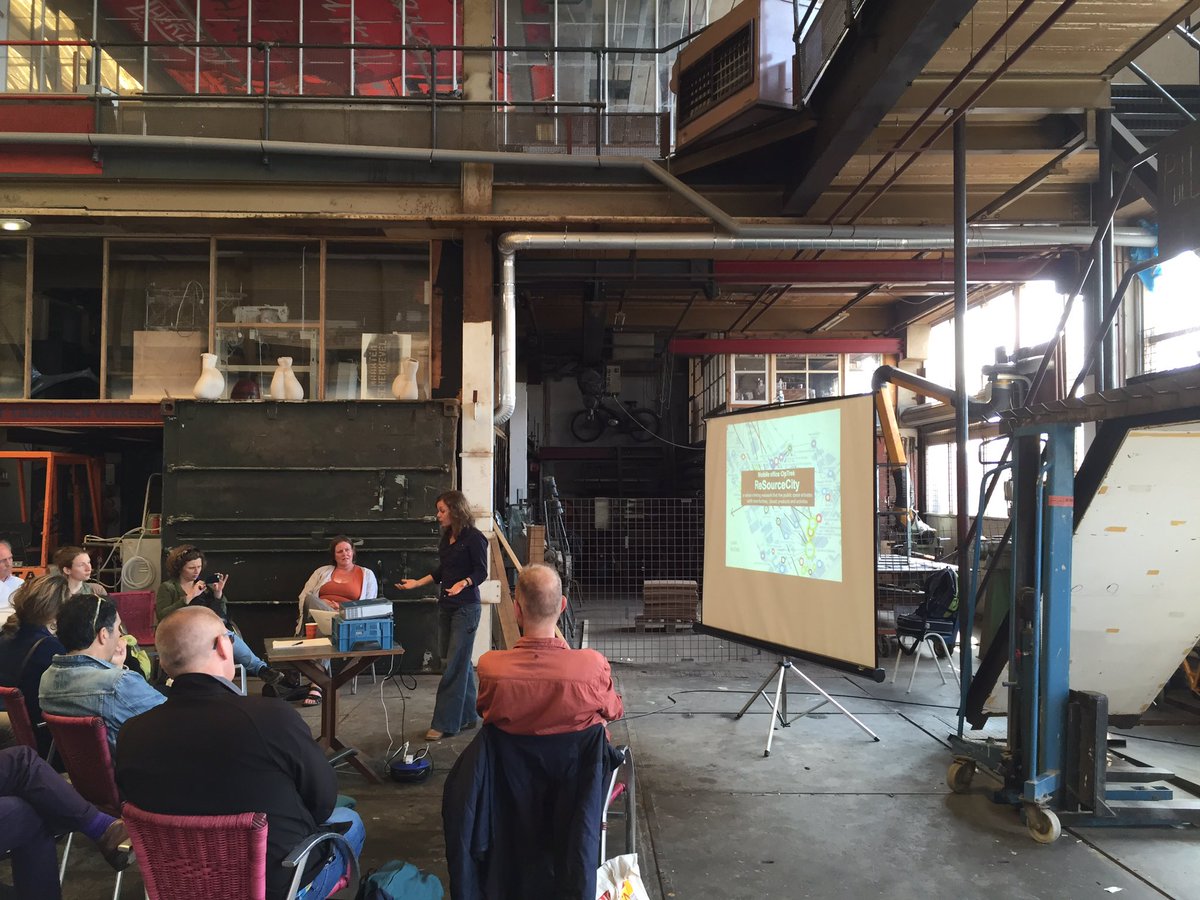 joachimmeerkerk's tweet photo. Last stop @CityMakers Expedition The Hague De Besturing. Co-creating redevelopment of an inner city industrial area https://t.co/CywFz9hett