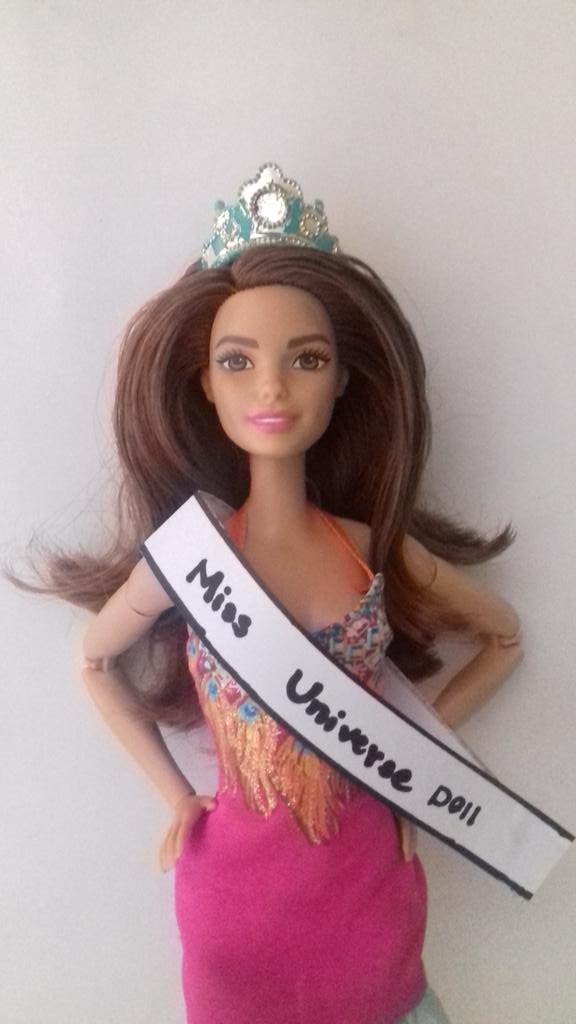 made to move barbie light blue top