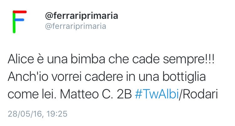 Si conclude il nostro viaggio con #TwAlbi e <a href="/TwBibliotecaria/">TwBibliotecaria</a>: grazie a tutti i bambini e ai maestri! <a href="/LibreriaGranai/">Libreria Granai</a>