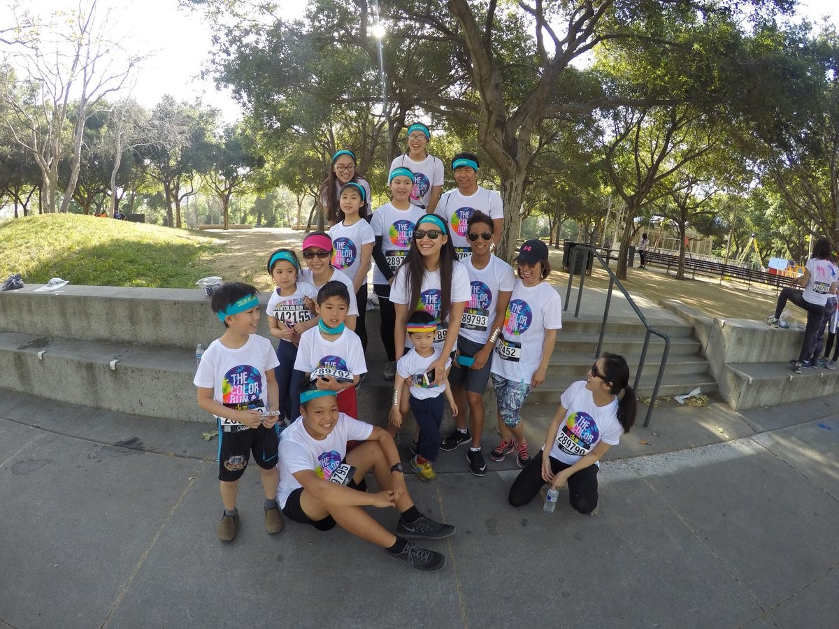 Happiest 5k #tropicolor