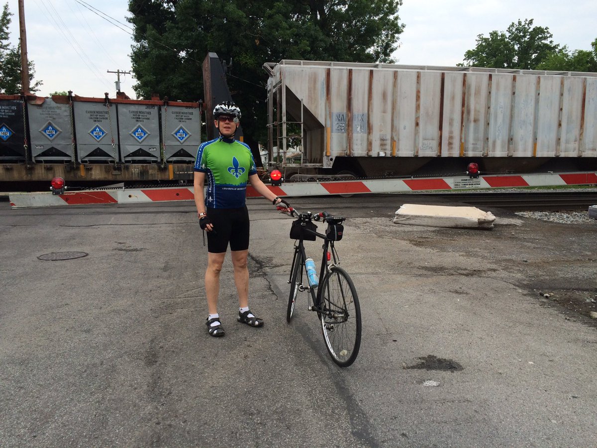 GregFischerLou's tweet image. Thanks for a great community bike ride @ssclive &amp;amp; tune-up for Monday's #HikeBike&amp;amp;Paddle starting Mon 8 AM @Bikes4Lou