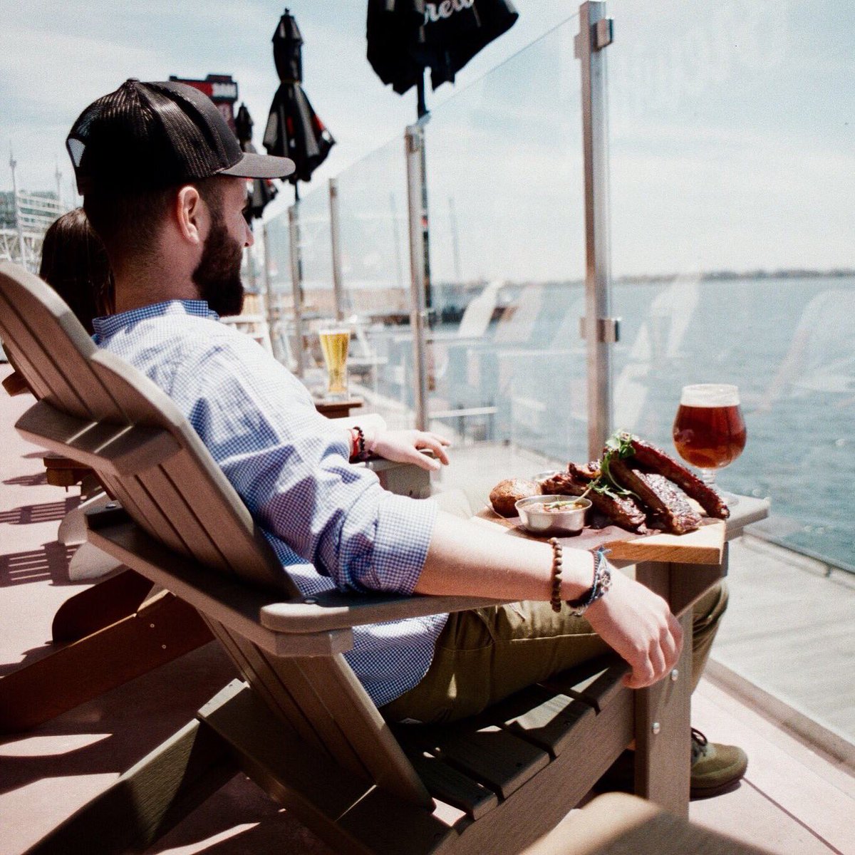 Today's plan, beer and sunshine. Catch you on the deck! #summerinthecity