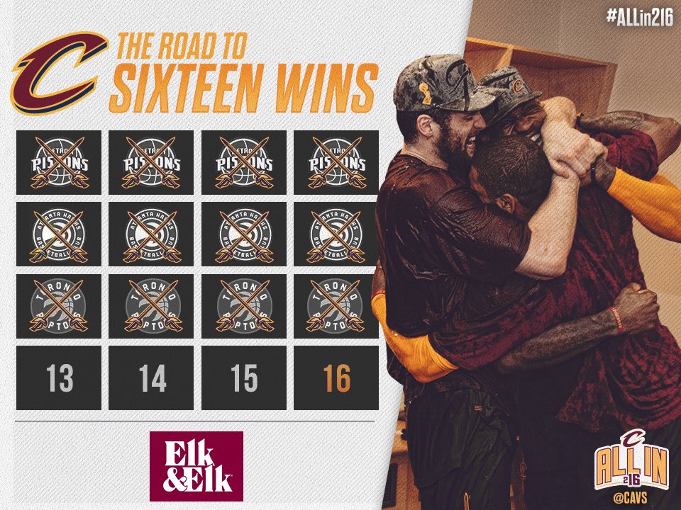 cavs's tweet photo. Four more.

#ALLin216 https://t.co/c5IAwz6zqD