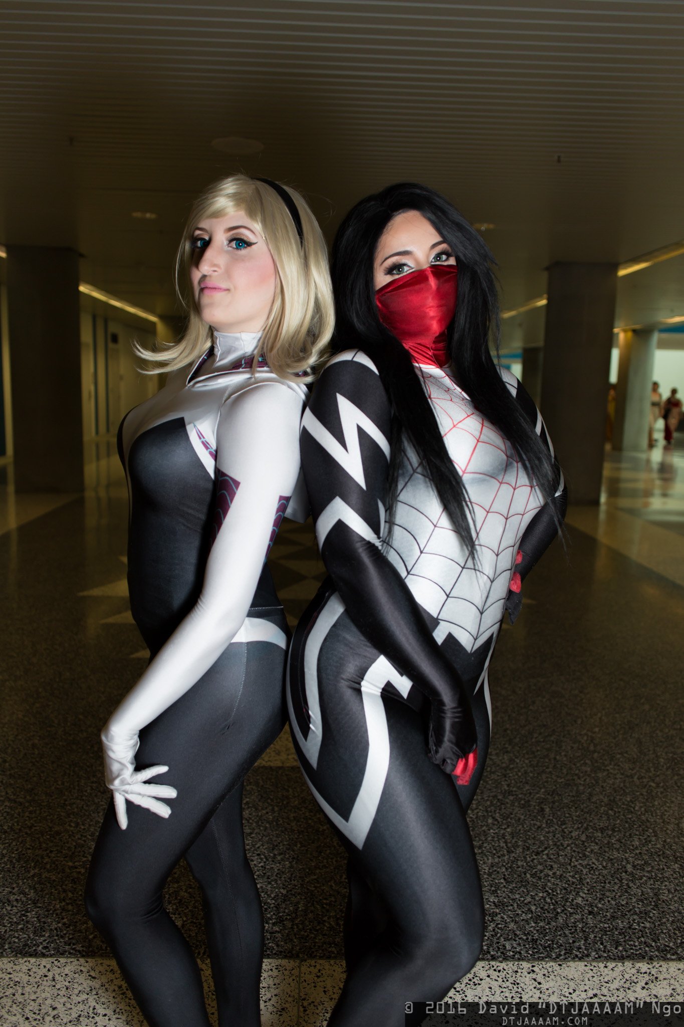 DTJAAAAM on X: Some quick pics of @Vamplettes and @mariahmallad as Spider- Gwen and Silk. t.cow6iGOoUXH4  X