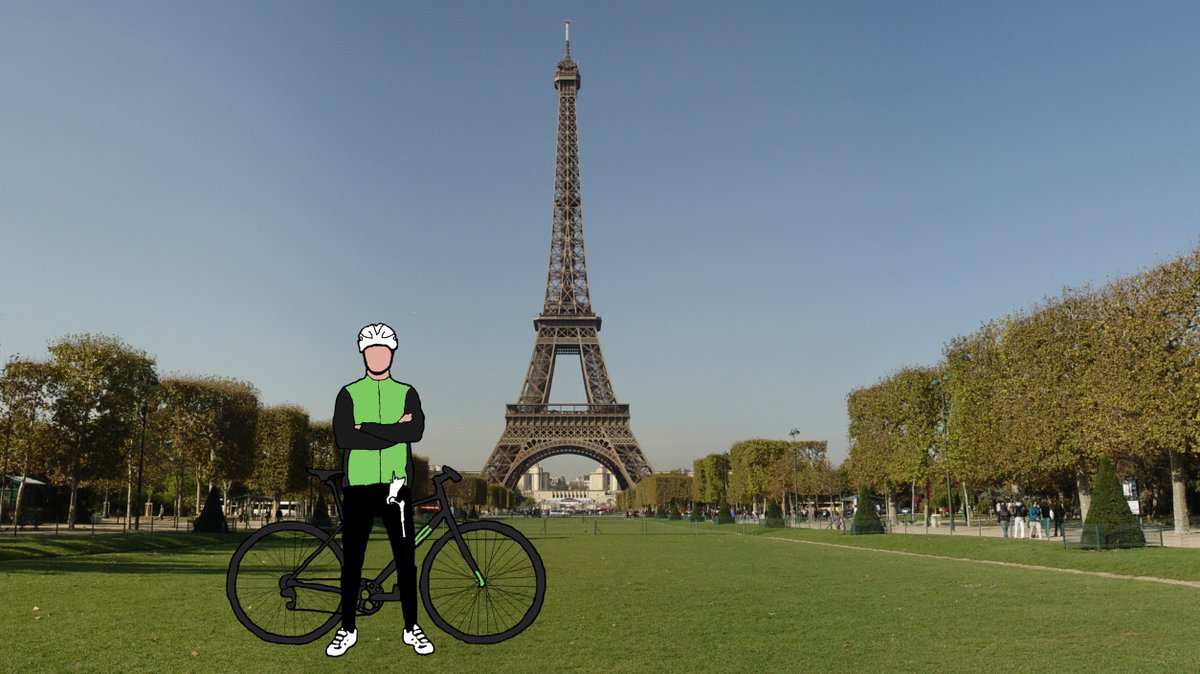 yppahpeek's tweet photo. I'm riding from London to Paris for @SCATBONECANCER. Cheer me (and make a donation) at https://t.co/tfmsyTLrMe https://t.co/CskCKUvRGo