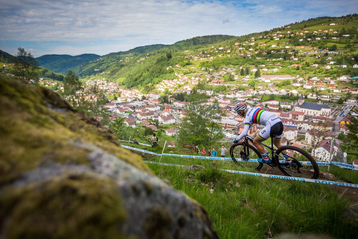 UCI_MTB's tweet image. Few photos from today's action in La Bresse
Results &amp;gt; uci.ch/mountain-bike/… #UCIMTBWC