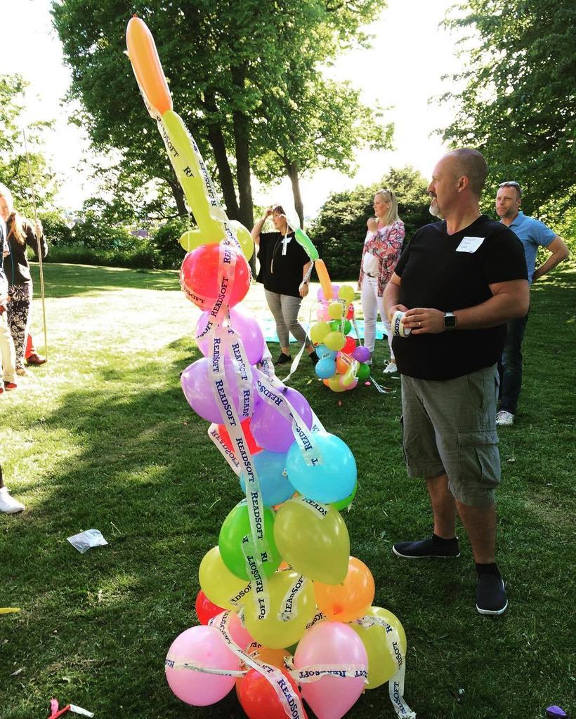 jonjarn's tweet photo. The winning sculpture #summerparty #readsoft #lexmark https://t.co/TAH6IRbszg