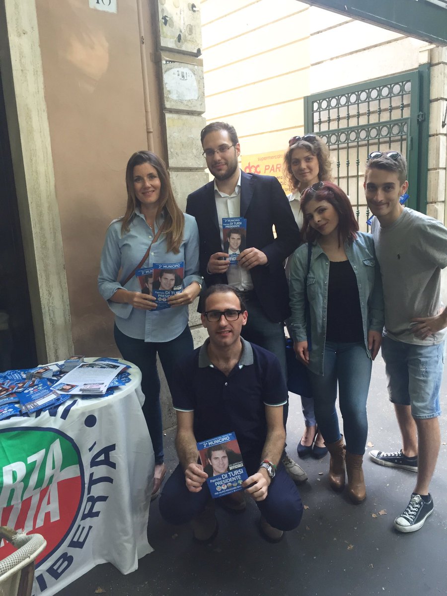 CalabriaTw's tweet photo. @PatriziodiTursi , forza!! #elezioniRoma #secondomunicipio @FI_Giovani @fig_roma https://t.co/iRkrqfObuh