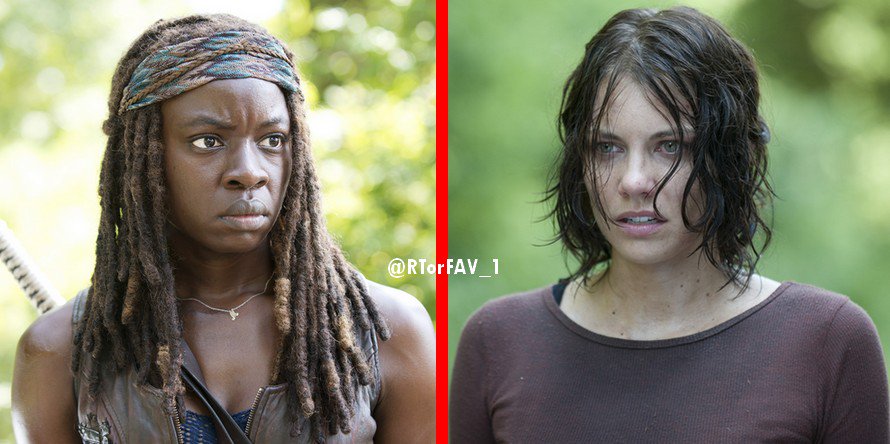 REQUESTED 
RT for Michonne 
LIKE for Maggie Greene