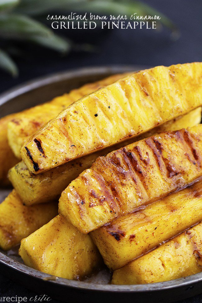 RoyalStorage's tweet image. Caramelized Brown Sugar Cinnamon Grilled Pineapple | ow.ly/xQr0300iPVN