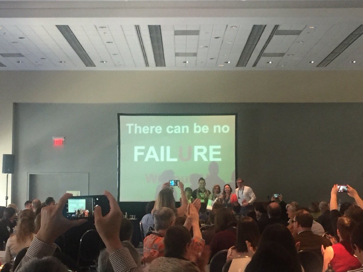 terrilander's tweet photo. There can be no FAILURE...without U! 😂 Hilarious session "Mistakes Were Made!" #AAM2016 #NoShameSaturday https://t.co/PG6xj4Wk37