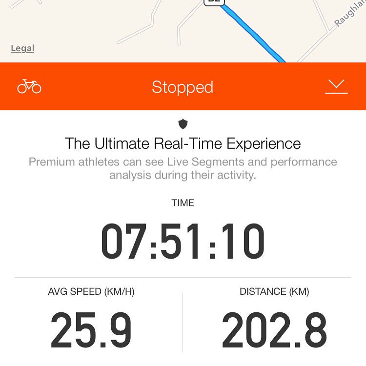 Put in a few miles this morning! 🚴🏻