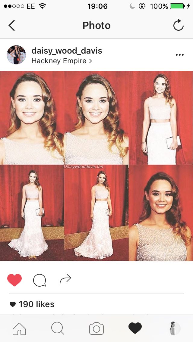 SupportingDaisy's tweet image. OMG Daisy reposted on Instagram 😭😍