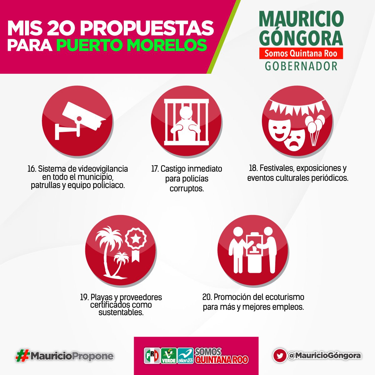 LauFdzOficial's tweet photo. Yo voto por @MauricioGongora  porque tiene experiencia para gobernar y se preocupa por la gente de Quintana Roo! https://t.co/g1L78QIJsQ