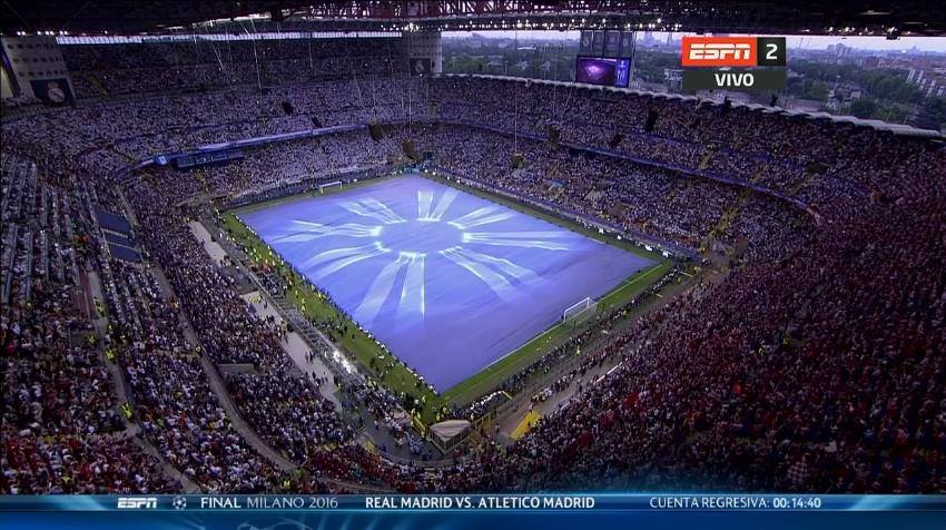 SC_ESPN's tweet photo. #CHAMPIONSxESPN ¡A minutos de la fiesta del fútbol en San Siro! Sumate por #ESPN, ESPN 2, ESPN 3 y ESPN+. https://t.co/iGkLghr4Gl