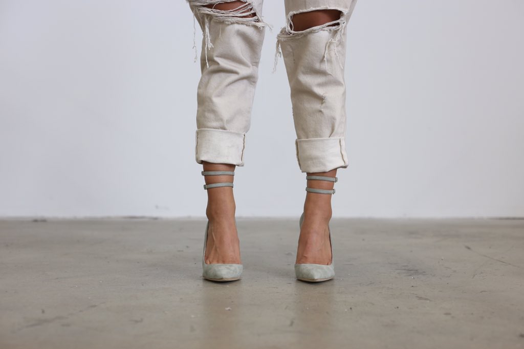 ihnomuhnit's tweet photo. astrakhan lamb and suede heels now available for pre-order. https://t.co/eRkMJnHoSR