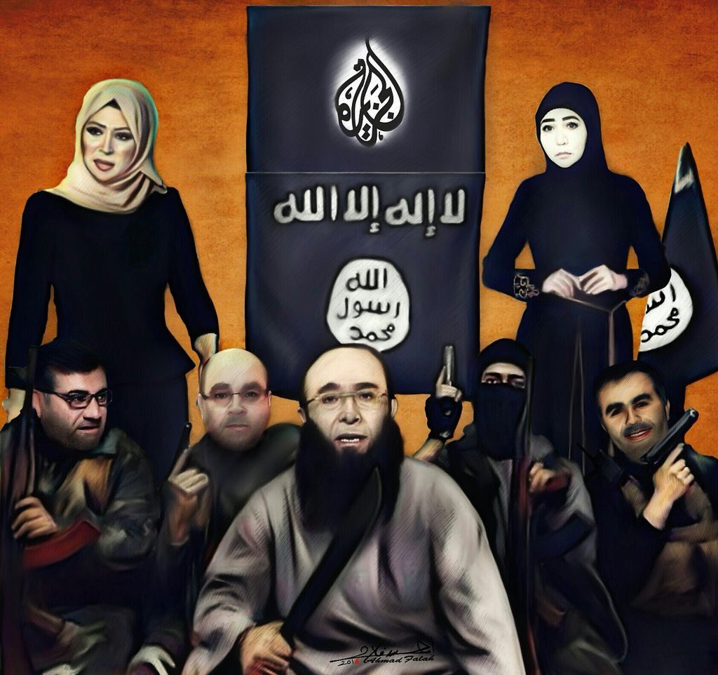 Sddann1's tweet photo. الصورة لا تحتاج الى تعليق
هؤلاء هم اعلام #داعش الناطق المشابهة تماما ل #اعماق 
#AlJazeera 
#Fallujah
#عراقي_يا_تويتر https://t.co/0uTZ1OiHh0
