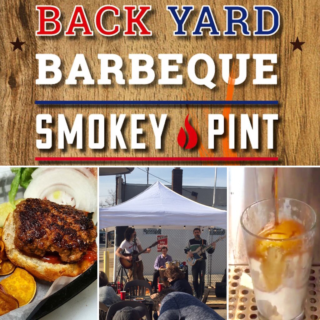 SmokeyPint's tweet photo. #BYBBQ is on!! Celebrate #MemorialDay with us in #Bridesburg! #Cookout #summer #holiday #craftbeer #livemusic https://t.co/xtU778pVZd