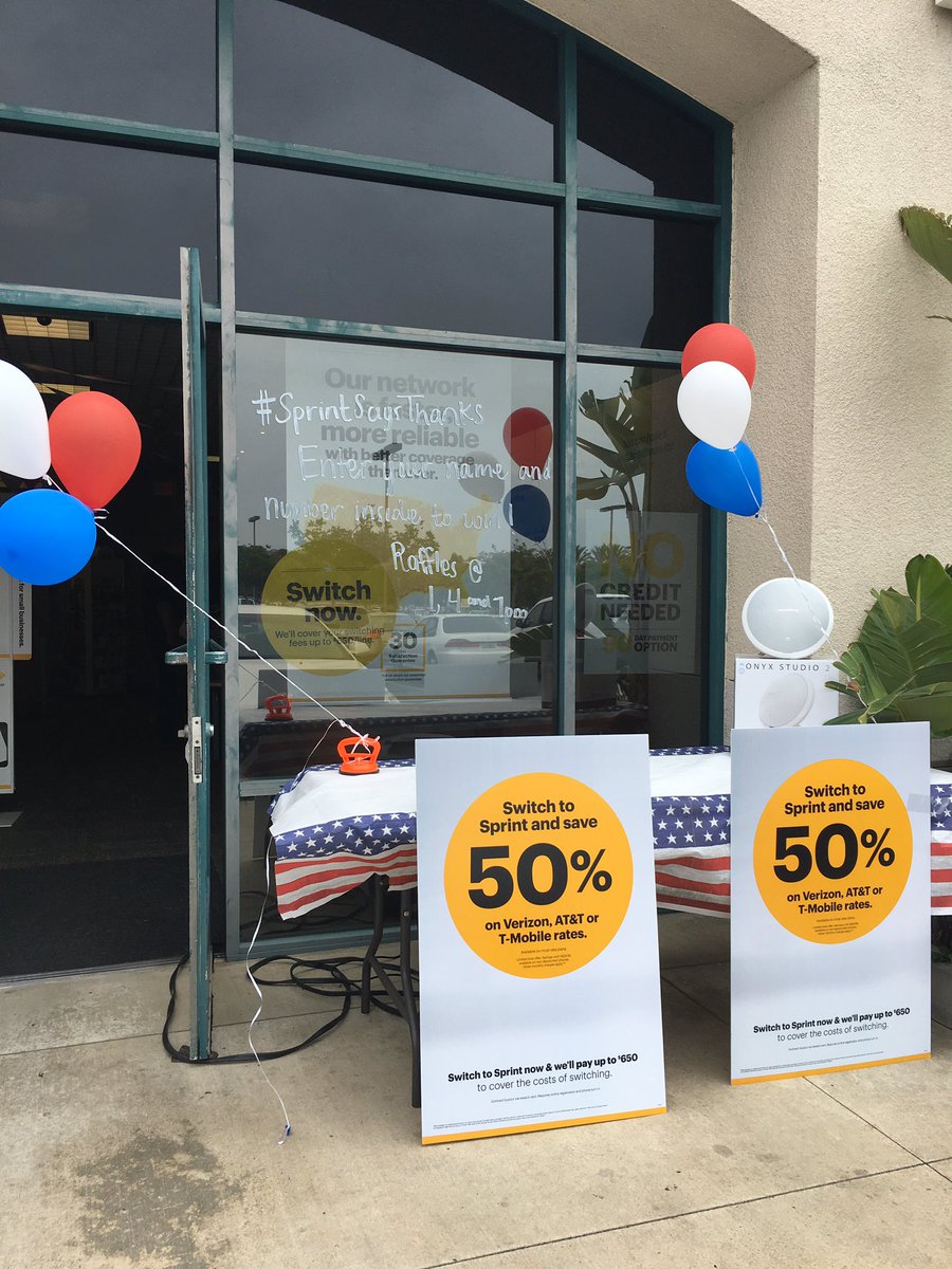 Oceanside #496 #SprintSaysThanks