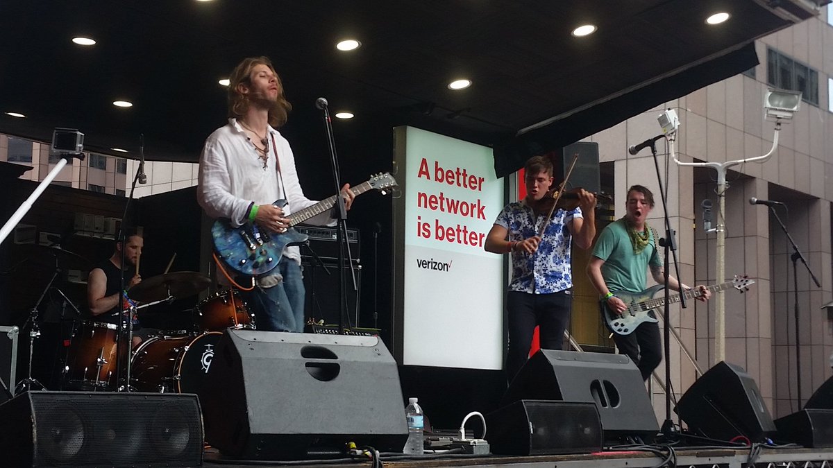 rock929ROCKS's tweet image. Making us proud, our Boston boys, @nemesband killing the @Boston_Calling 3rd stage! #BostonCalling