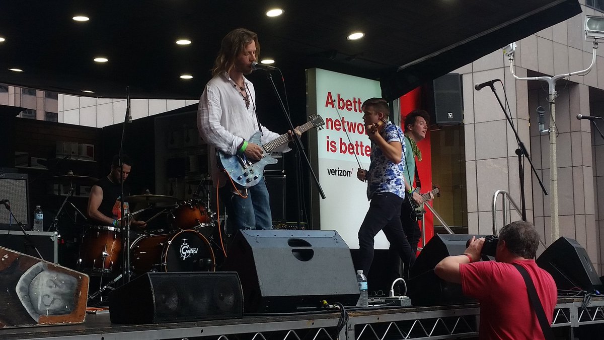 rock929ROCKS's tweet image. Making us proud, our Boston boys, @nemesband killing the @Boston_Calling 3rd stage! #BostonCalling