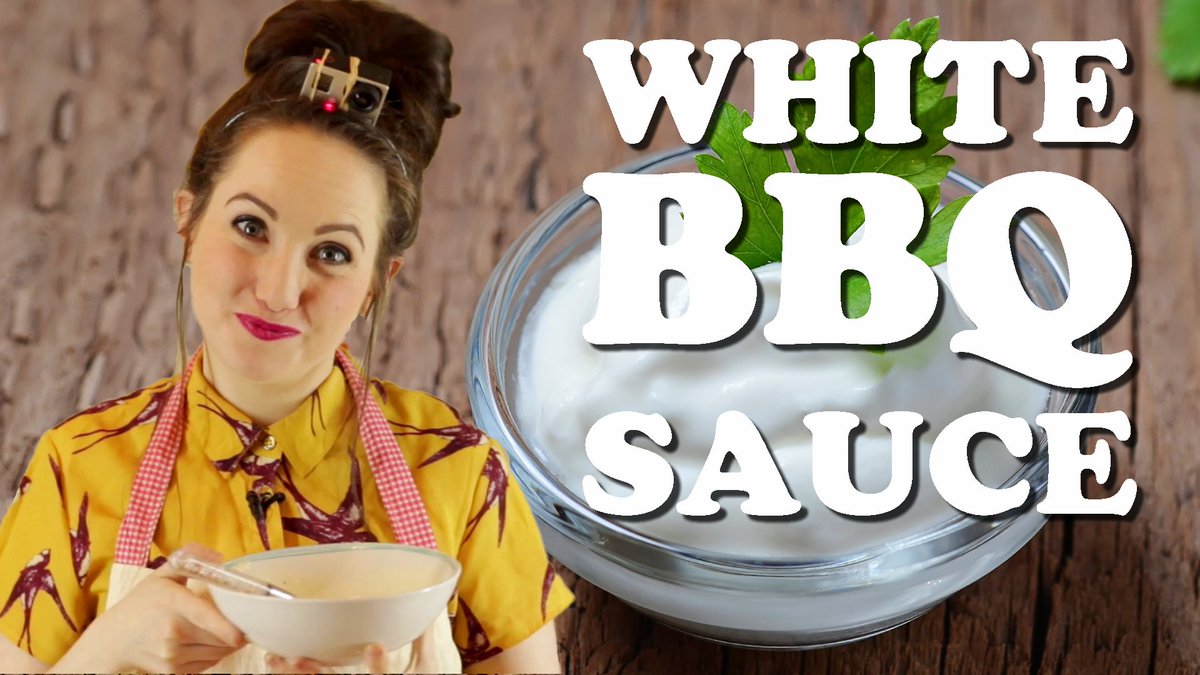 Who knew BBQ Sauce could be white! Check it out - youtube.com/watch?v=YgYAs7…