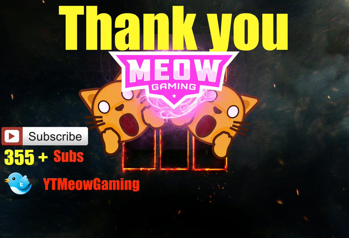MeowVisionz's tweet photo. Thank you for 355+ Subscribers You Guys Are Awesome
https://t.co/Ma7xfcwksP
Road to 500 subscribers https://t.co/UcPsN51tTI