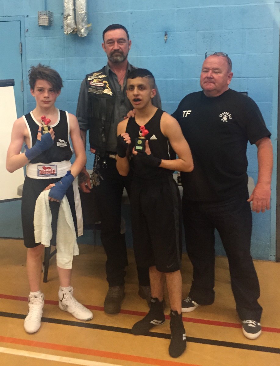 BartonHillABC's tweet photo. Zain of  @BartonHillABC  beat Brandon of #WalcottABC. #Bristol #AmateurBoxing #BartonHillABC https://t.co/0LDu3U6DYb