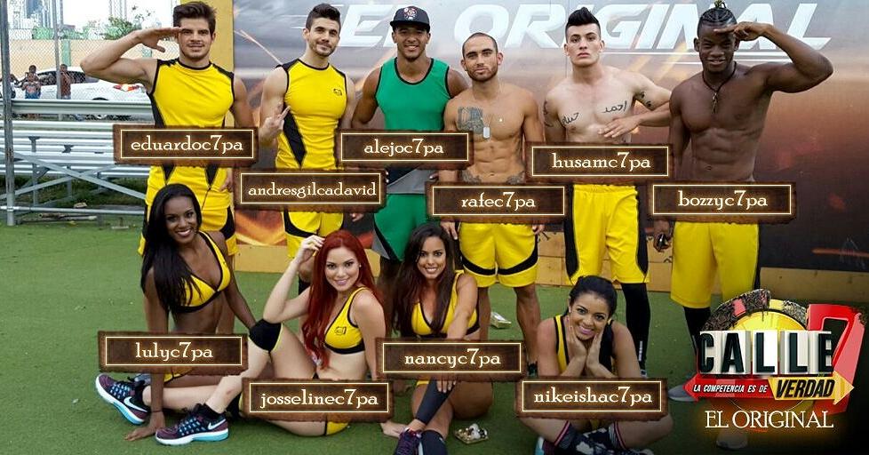 calle7panama's tweet photo. Estas son las cuentas oficiales de los integrantes de la #FiebreAmarilla de la #6taSalvajeC7Pa ¡SÍGUELOS!💪😎 https://t.co/9Ne1Wf4d0Q