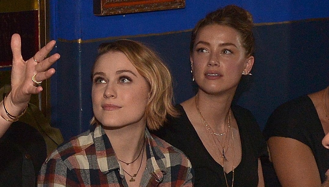 Evan Rachel Wood and amber heard