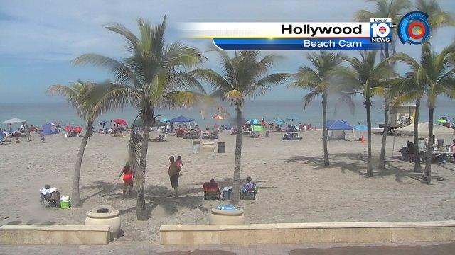 After a wet start the sun trying to rule at the beach this afternoon. @TrentAricTV has your forecast tonight. https://t.co/QTR1fS3JCM