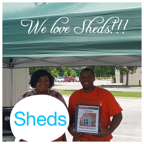 What happens when you staff the Sheds??? Sales!! @TuffShedDoug <a href="/VombergH/">Rick Vomberg</a> <a href="/showe74/">Stephen Howe</a> #letusdoitforyou