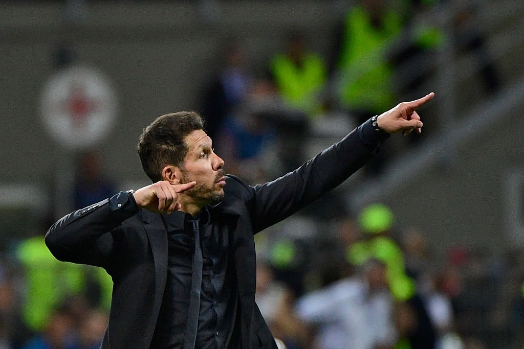 ChampionsLeague's tweet photo. .@usainbolt would be proud, @Simeone! #UCLfinal https://t.co/uY9Oy5xzaB