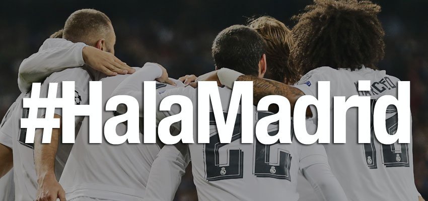 realmadrid's tweet photo. 🎵¡HASTA EL FINAL, VAMOS REAL! 🎵

#APorLaUndecima #RMUCL #HalaMadrid https://t.co/B4xsY8teVR