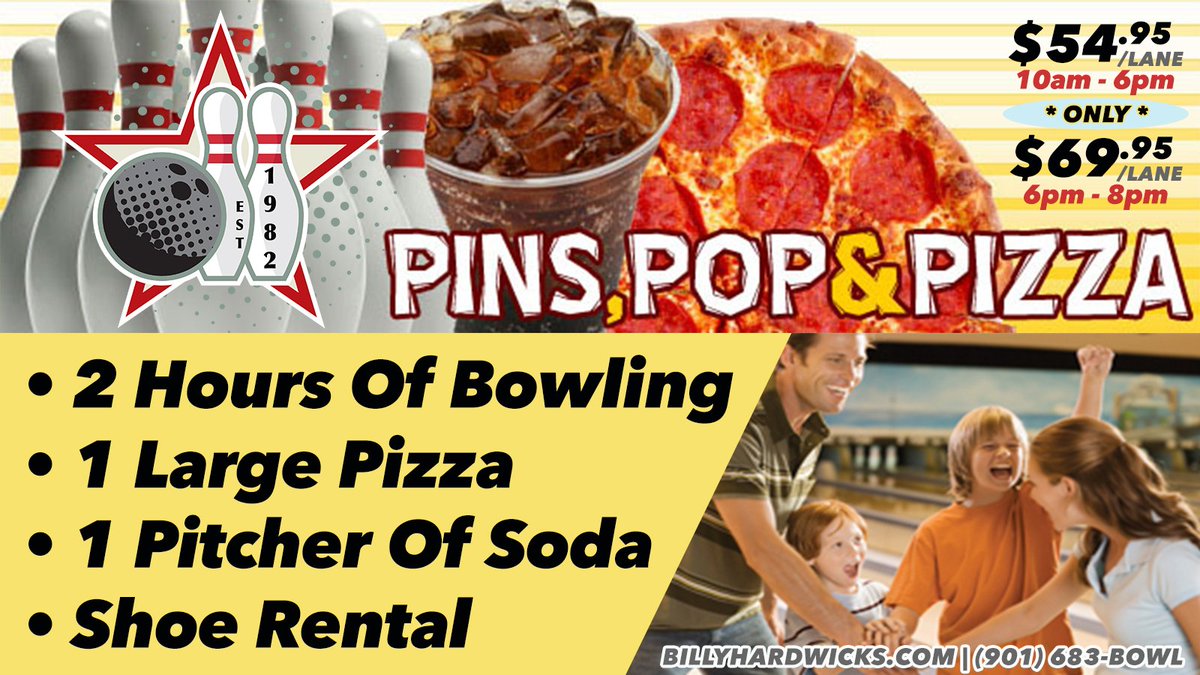 Bowl901's tweet photo. Family Night Out Anyone? #PizzaPopPins https://t.co/xsosfIzLGm