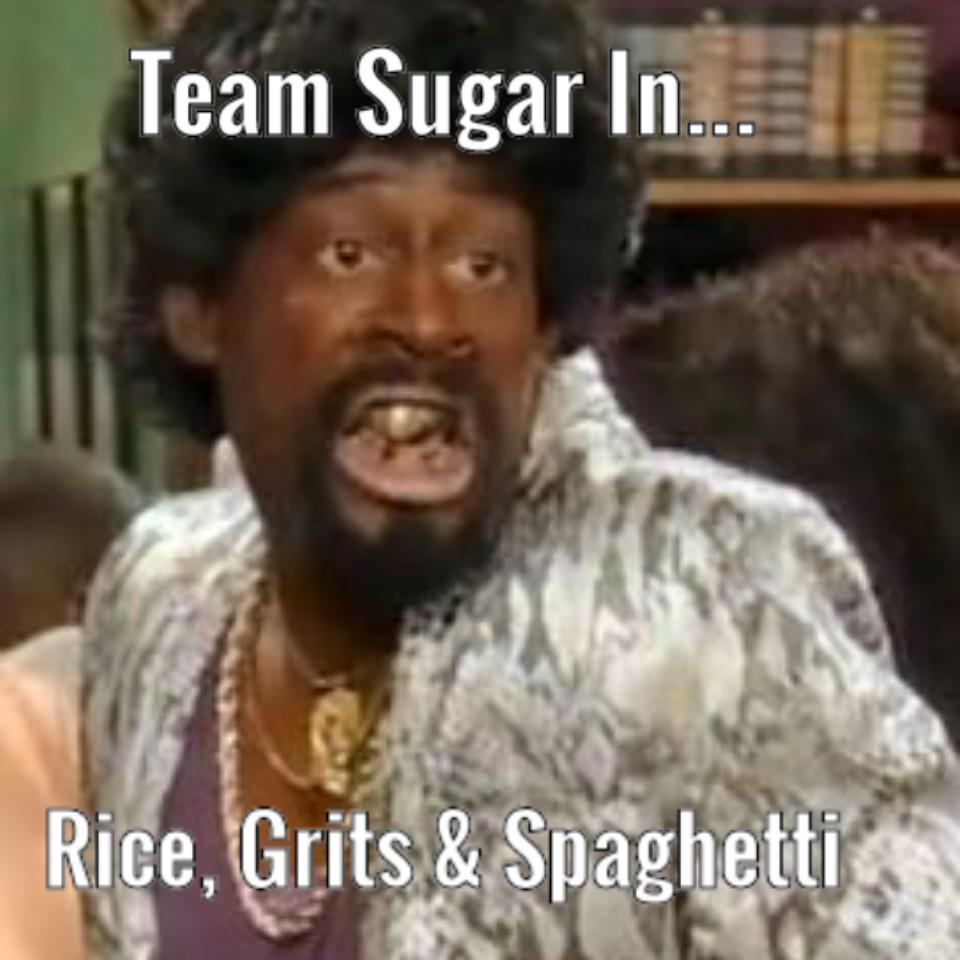 #teamsugar #sugaringrits #sugarinrice #sugarinspaghetti