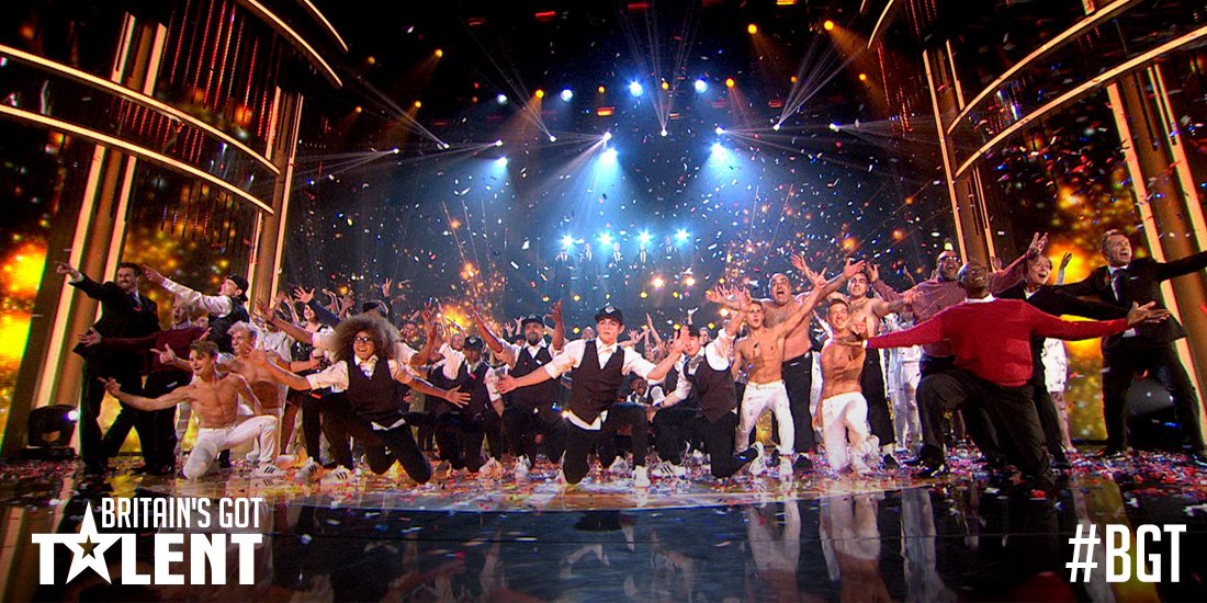 A 10/10 celebration to mark 10/10 series of #BGT! 👏🏾 #BGTFinal