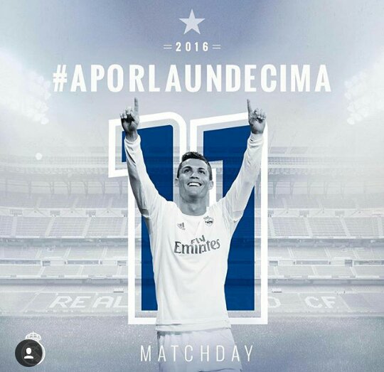 echaDESRA's tweet photo. #APorLaUndecima #halamadrid ☺ https://t.co/24HIWIgGEd