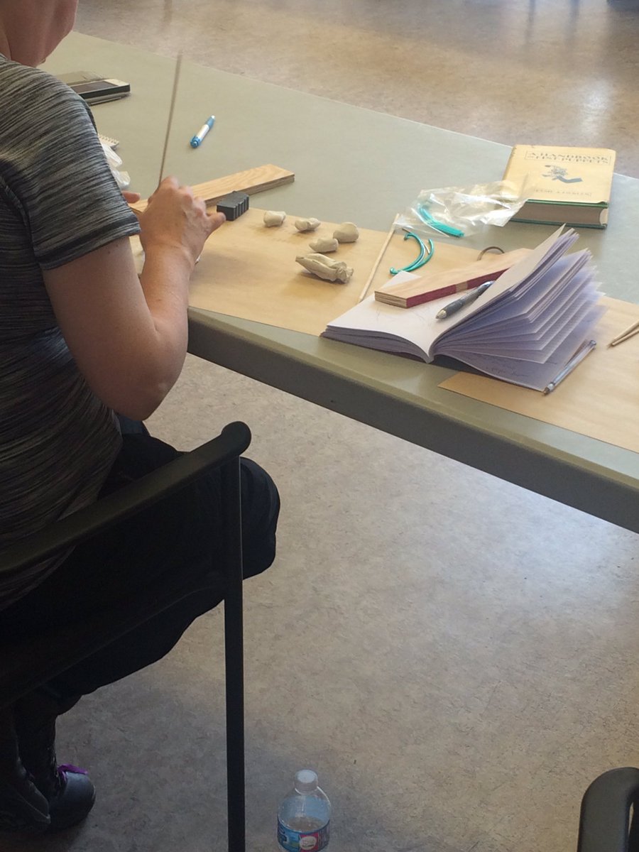 jessimacmusic's tweet image. Learn, play, galvanize! #puppetpower #marlalimousin #sculpting #minikineticcharacters