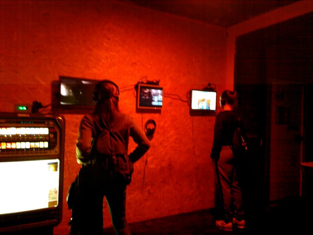 Bits and pieces aus dem #Schlachthaus #Tübingen -#party und #videoart am #GENERATE16!