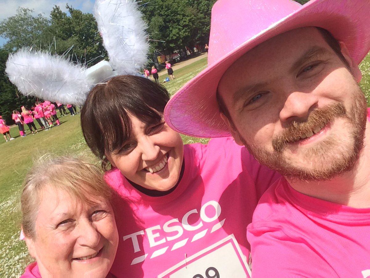 Celebrating 15yrs between <a href="/Tesco/">Tesco</a> <a href="/CR_UK/">Cancer Research UK</a> &amp; <a href="/Downham2393/">TESCO  Downham 2393</a> at Stanborough Park #15yearsonefight #raceforlife #Team2393