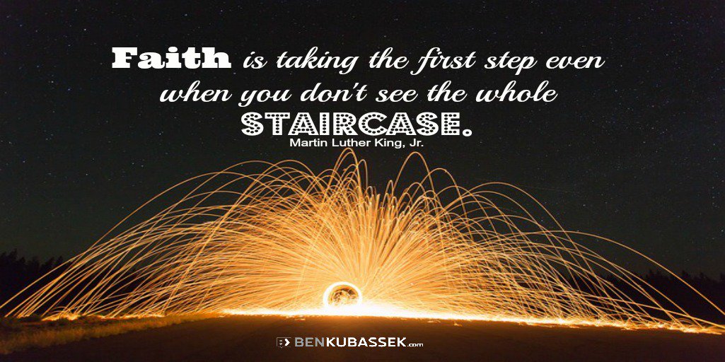 benkubassek's tweet photo. "Faith is taking the first step even when you don't..."

@benkubassek #motivational #inspirational #faith #success https://t.co/hpPQVyZyzj