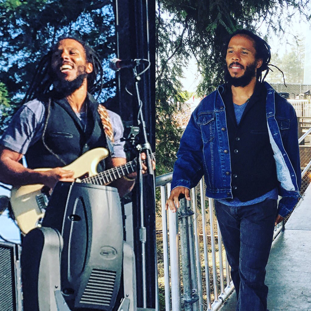 ziggymarley's tweet image. The set was rocking at @BottleRockNapa ! Off to Reno. LOVE